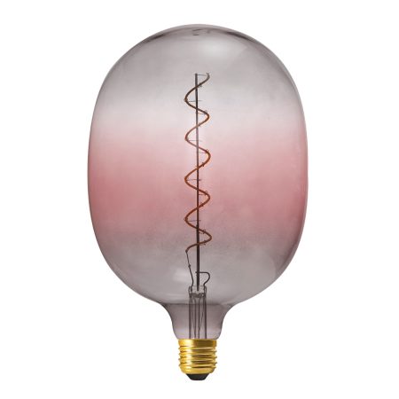 Farebná LED žiarovka GREY-PINK-GREY - E27, 4W, 150lm, Stmievateľná | Daylight Italia